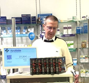 Dr. Kurt Andres bei der Arbeit